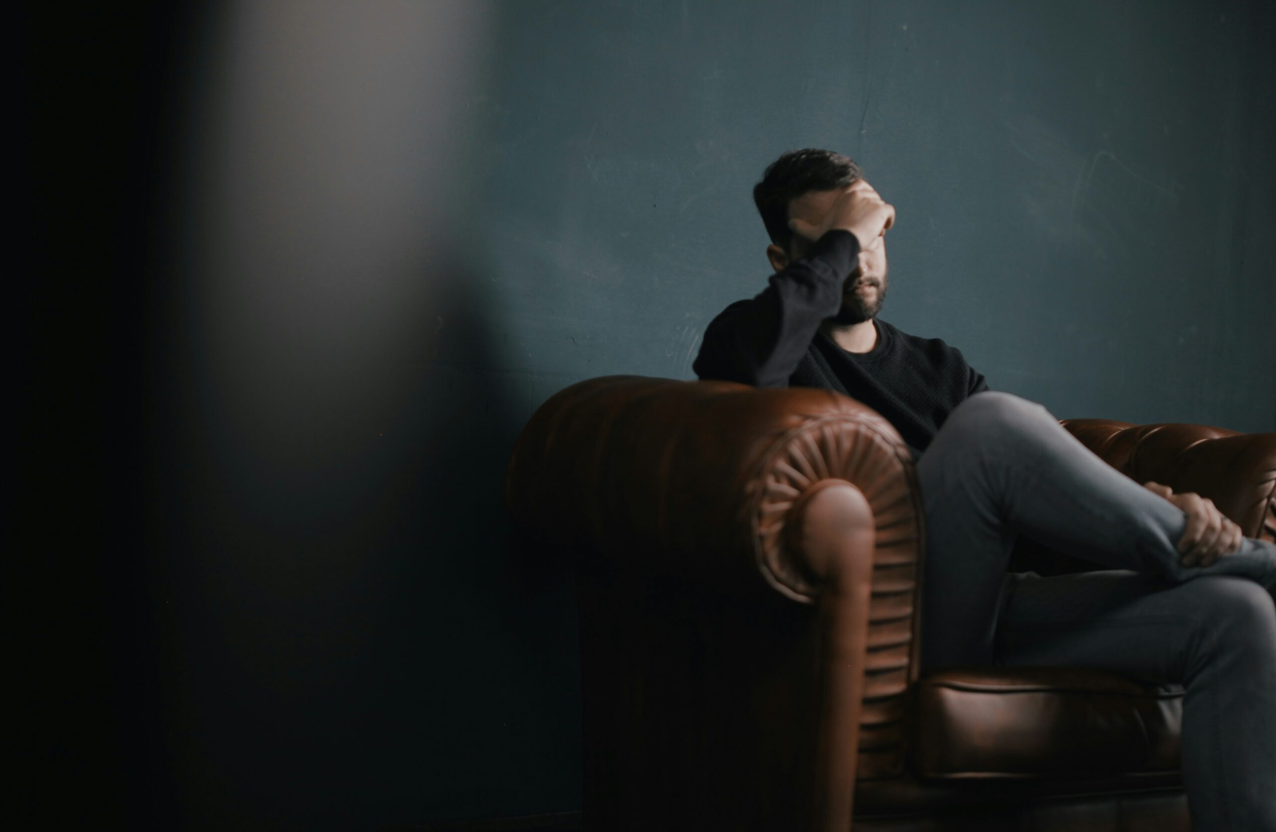 a man in therapy